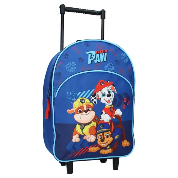 Troler, 33x25x11 cm, multicolor, cu bretele ajustabile si captusite, Paw Patrol Go Pups Go Engros