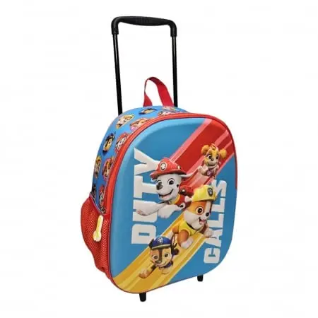 Troler 3D, 32x26x11cm, multicolor, bretele ajustabile si intarite, Duty, Paw Patrol Engros