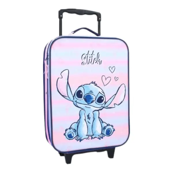 Troler copii, dimensiuni 41x30x14 cm, Multicolor, Made To Roll, Stitch Engros