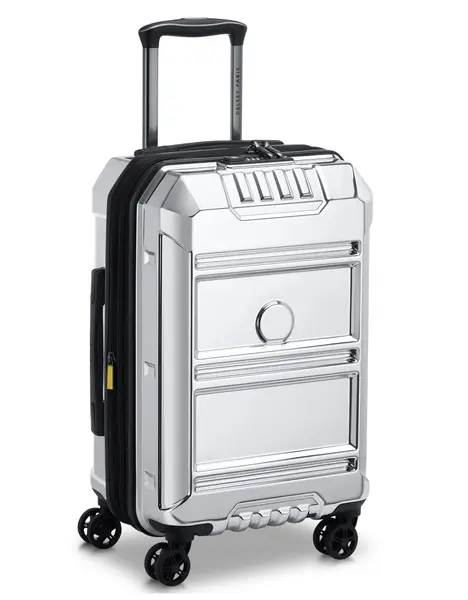 Troler Delsey - Rempart 55 cm Chrome, LIMITED EDITION