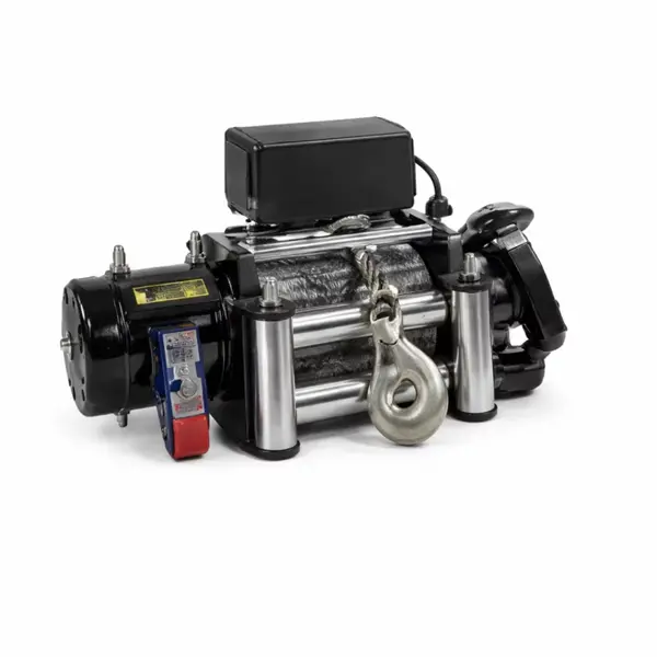 Troliu electric 12V/24V, capacitate de 20000 LBS - pentru aplicații de remorcare și recuperare pe terenuri dificile