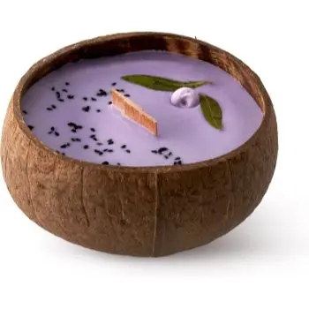 Tropicandle Blueberry & Vanilla lumânare parfumată cu fitil din lemn