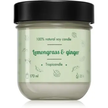 Tropicandle Lemongrass & Ginger lumânare parfumată