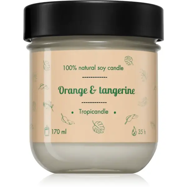 Tropicandle Orange & Tangerine lumânare parfumată 170 ml