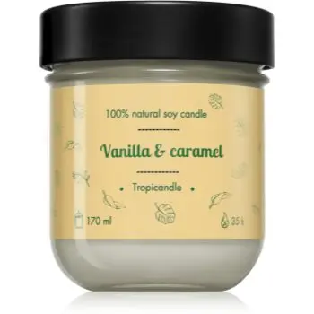 Tropicandle Vanilla & Caramel lumânare parfumată
