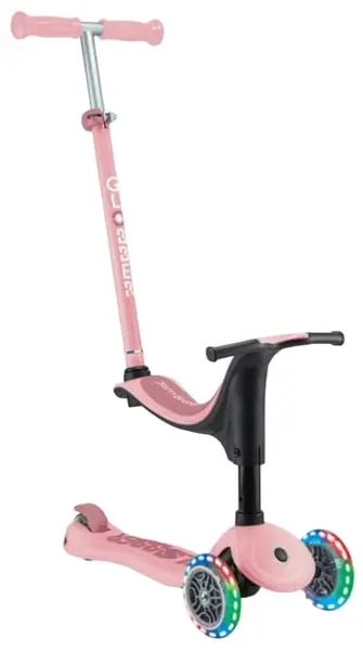 Trotinetă 4 în 1 Globber - Go Up Sporty Light, roz