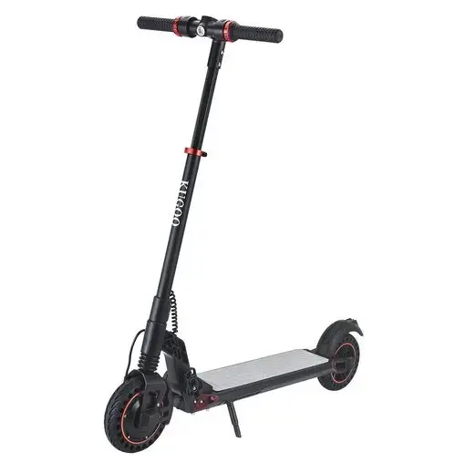 Trotineta electrica Kugoo S1 PLUS, Viteza maxima 30 Km/h, Autonomie 25 Km, Motor 350 W, Roti 8inch (Negru)
