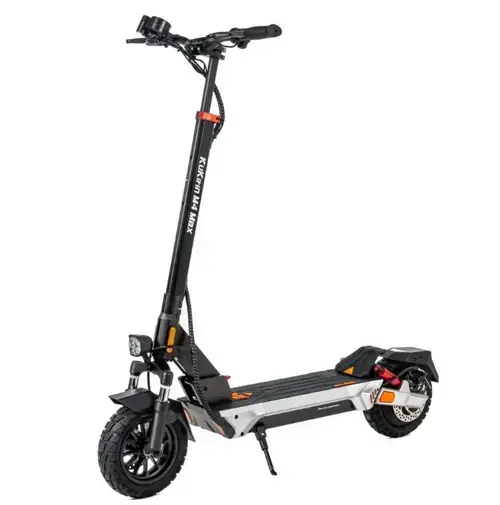 Trotineta electrica KuKirin M4 Max, viteza 45 km/h, autonomie 64km, motor 800W, baterie 48V/18Ah, roti 10inch (Negru)