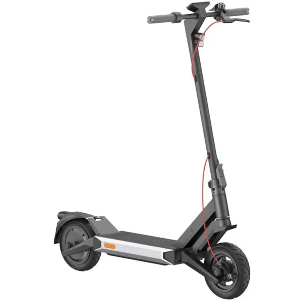 Trotineta Electrica Navee S40, Autonomie 40km, 25 km/h, Argintiu/Negru, Putere Maxima 700W
