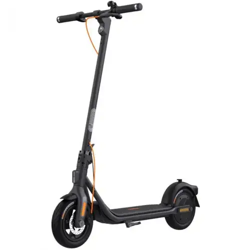 Trotineta electrica Ninebot by Segway KickScooter F2 Plus, Viteza maxima 25 Km/h, Autonomie 40-55 Km, Motor 400 W, IPX5, Bluetooth, Roti 10inch (Gri)
