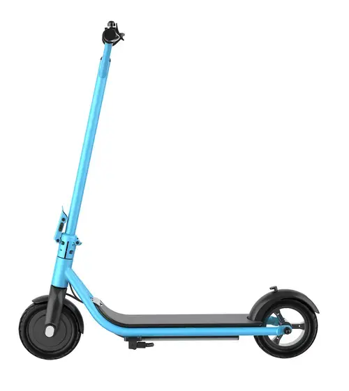 Trotineta electrica pliabila iSEN C1 KIDS, boxa bluetooth, roti 8inch, motor 200W, autonomie 10-15 km, viteza 15km h (Albastru)