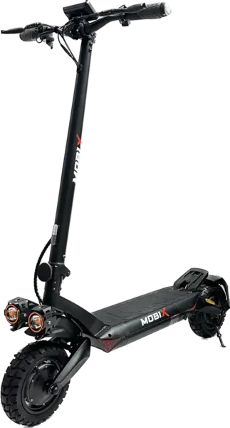 Trotineta electrica pliabila MOBIX Elite T8B Off Road, roti 10inch, motor 2 x 800W, autonomie 50-55km, viteza maxima 55km/h, aplicatie mobila, semnalizare LED (Negru)