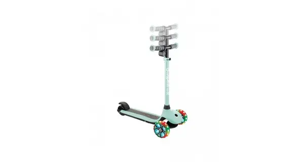 Trotineta globber e-motion 4, verde, autonomie 8-10 km