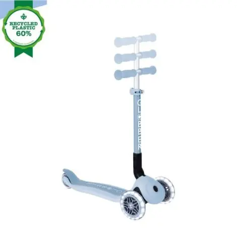 Trotineta globber junior eco, pliabila, culoare albastru