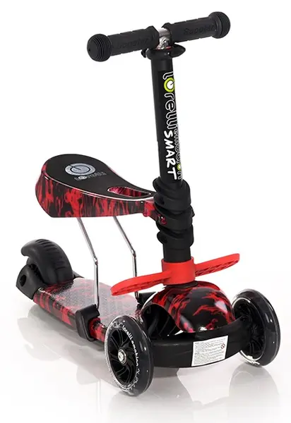 Trotinetă Lorelli - Smart, Red Fire