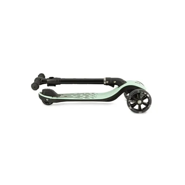 Trotineta pentru copii Momi San Verde pliabila, cu roti led 3 ani+