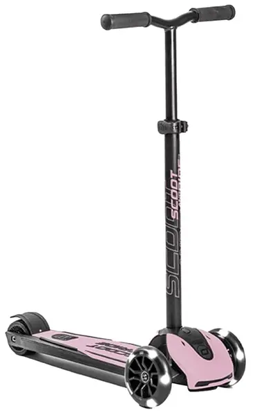 Trotinetă Scoot & Ride - Highwaykick 5 LED, roz