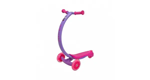 Trotineta zipster mov cu roti led