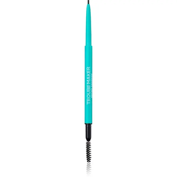 Trouble Maker Define Anarchy creion dermatograf cu două capete pentru sprâncene culoare Soft Black 0.1 g