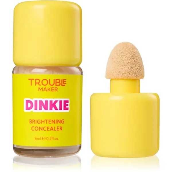 Trouble Maker Dinkie corector iluminator cu cafeina culoare Cloud Fluffer 6 ml
