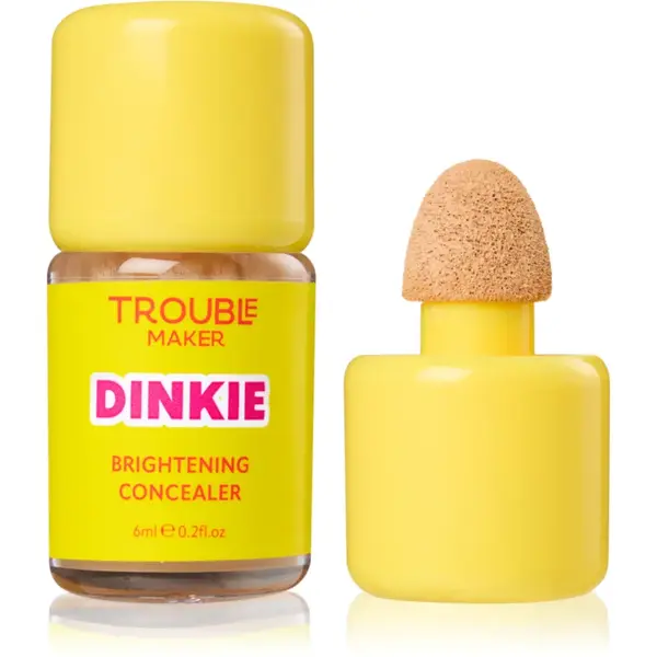 Trouble Maker Dinkie corector iluminator cu cafeina culoare Little Chef 6 ml
