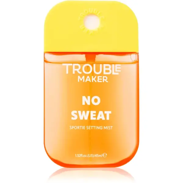 Trouble Maker No Sweat spray pentru fixare cu efect matifiant 45 ml