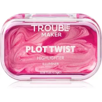 Trouble Maker Plot Twist Cream Highlight iluminator solid cremos