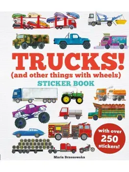 Trucks! Sticker Book. (And Other Things With Wheels), Paperback/Bryony Davies