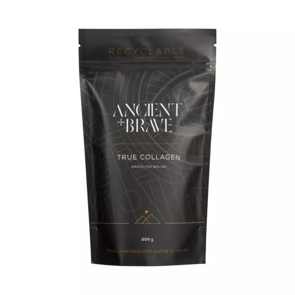 True Collagen Powder Refill, 200 g (40 portii), Ancient and Brave
