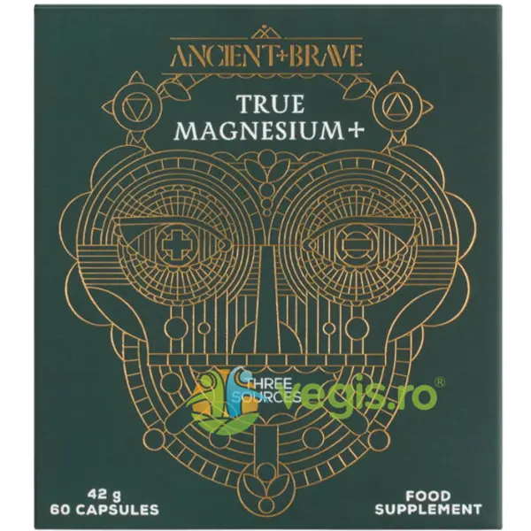 True Magnesium + Bisglicinat, Taurat, Malat 60cps