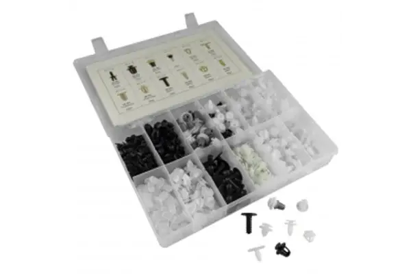 Trusa Clipsuri Din Plastic Jbm Pentru Peugot Citroen 345Buc