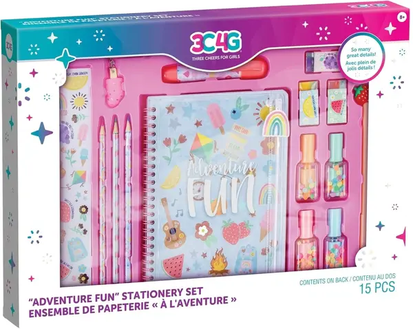 Trusă creativă 3C4G - Adventure Fun, 15 piese
