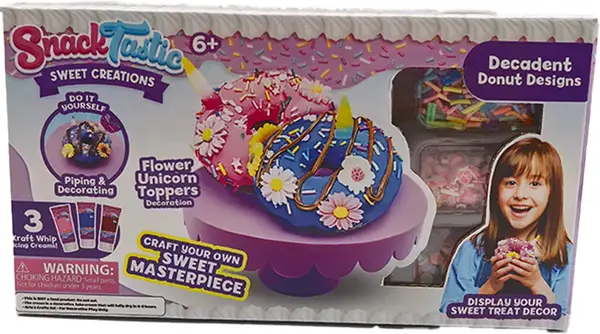 Trusă creativă Felyx Toys Snack Tastic - Bunătăți decorative, gogoși