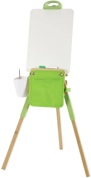Trusă creativă Hape International - Trepied portabil din bambus, 14 piese