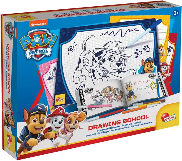 Trusă creativă Lisciani Paw Patrol - Școală de desen