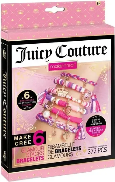 Trusă creativă Make It Real - Juicy Couture Glamour Stacks, brățări