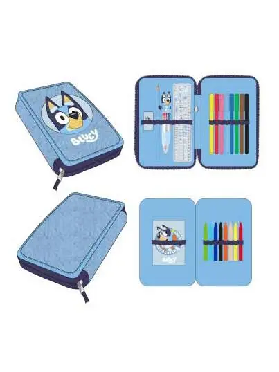 Trusa cu accesorii cu 2 compartimente Bluey