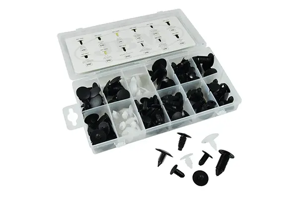 Trusa De Clips De Plastic - Universal 128 Pcs Jbm