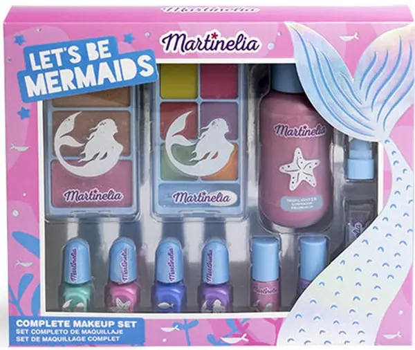Trusă de frumusețe pentru copii Martinelia Let's be mermaids - 11 piese