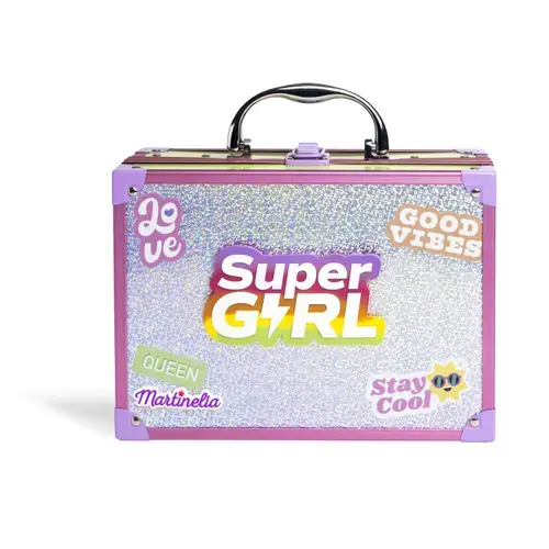 Trusa de machiaj Martinelia - Supergirl, Gentuta cu oglinda Led