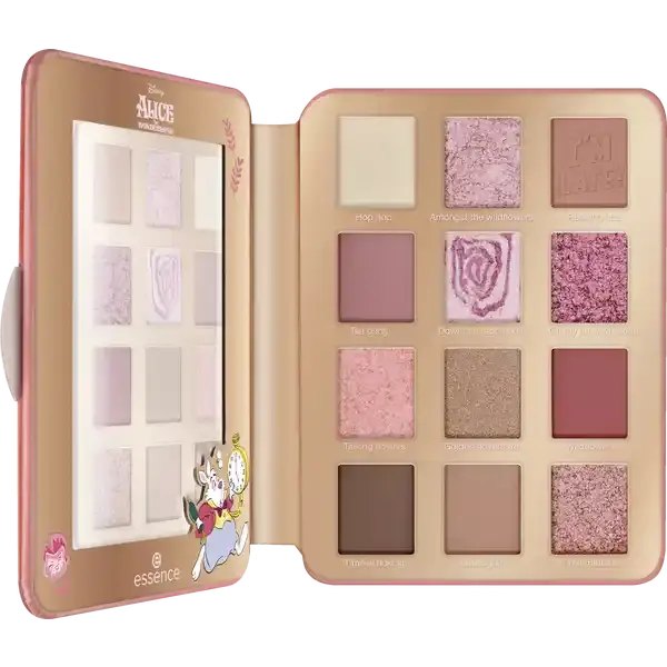 Trusa de make-up pentru ochi 02 Running As Fast As I Can! Disney Alice in Wonderland, 16g, Essence