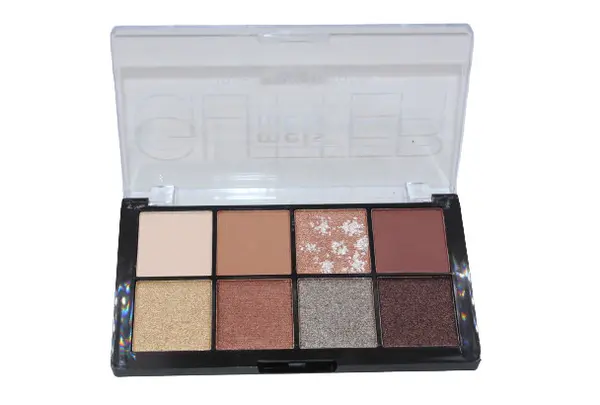Trusa machiaj paleta farduri de ochi, Meis, Glitter Desert, 02, 8 culori