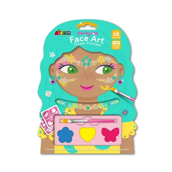Trusa make-up pictura fata - Flori