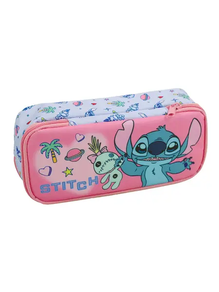 Trusa scolara ovala Stitch Tropical