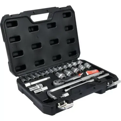 Trusa Tubulare 1/2inch Yato YT-38741, YT-38741, 25 piese