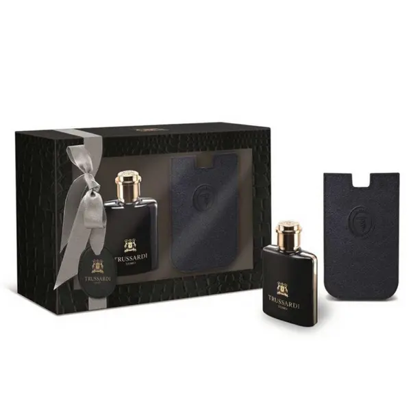 Trussardi Uomo Set cadou pentru bărbați Volum EDT 100 ml + 200 ml gel de duș + 200 ml balsam după ras