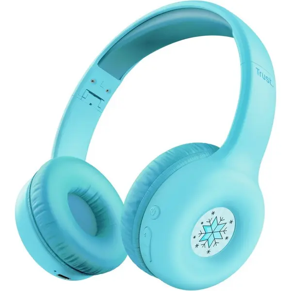 Trust Casti Trust On-Ear, Nouna Wireless, Stereo, Albastru