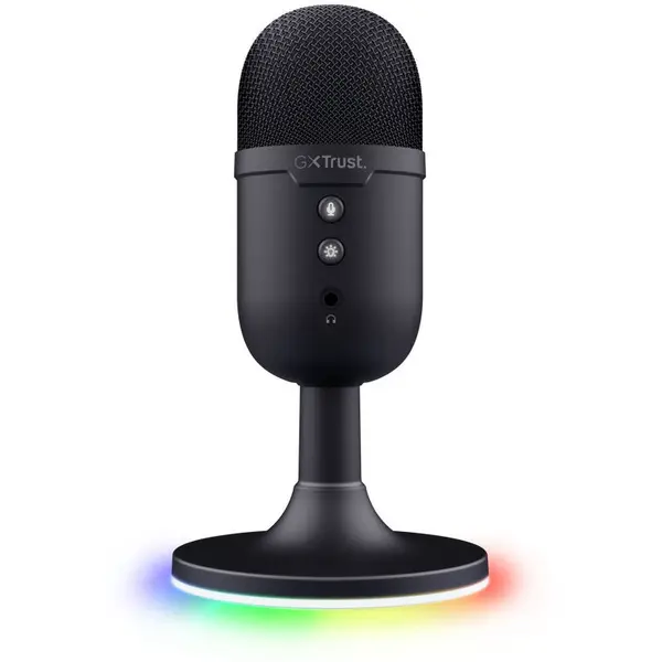 Trust Microfon Trust cu fir GXT 234 Yunix, frecventa raspuns 100 Hz - 16.000 Hz, cardioid, senzitivitate 32 dB, Negru