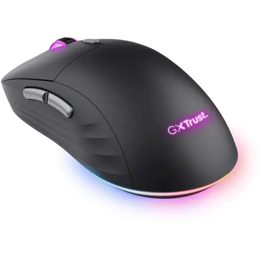 Trust Mouse Laser Trust GXT 926 Redex II, USB Wireless/USB, 10000 DPI, Negru