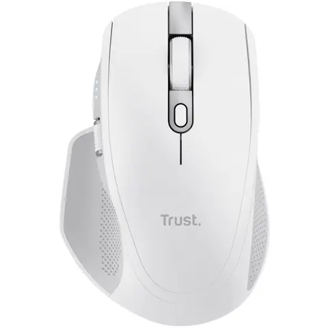 Trust Mouse Optic Trust Ozaa+, 3200 dpi, Multi-Device, Wireless, Bluetooth, Alb
